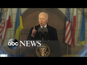 Read more about the article ‘Ukraine will never be a victory for Russia,’ Biden says