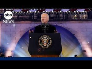 Read more about the article Watch LIVE – Pres. Biden speaks before anniversary of Russia-Ukraine war in Warsaw, Poland