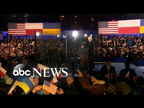 You are currently viewing Biden says Ukraine ‘will never be a victory for Russia’