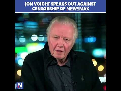You are currently viewing Jon Voight defends NEWSMAX amid cable censorship battle