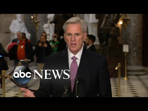 You are currently viewing McCarthy delivers remarks on ousting Omar from committee