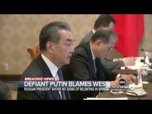 Read more about the article Putin denounces West, suspends key nuclear treaty