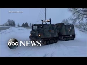 Read more about the article Minnesota activates National Guard ahead of blizzard l GMA