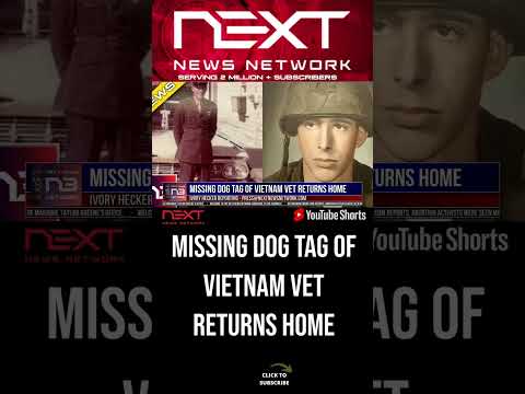 You are currently viewing Missing Dog Tag of Vietnam Vet Returns Home #shorts