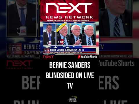 You are currently viewing Bernie Sanders BLINDSIDED on LIVE TV #shorts