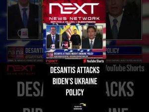 Read more about the article DeSantis Attacks Biden’s Ukraine Policy #shorts