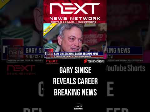 You are currently viewing Gary Sinise Reveals Career Breaking News #shorts
