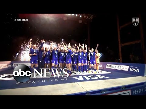 You are currently viewing USWNT wins 2023 SheBelieves Cup l GMA