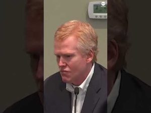 Read more about the article Disgraced South Carolina attorney Alex Murdaugh: “I didn’t shoot my wife or my son, anytime. Ever.”