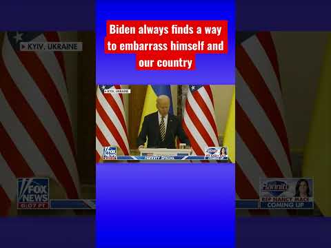 You are currently viewing Biden bumbles through speech in Kyiv #biden #ukraine