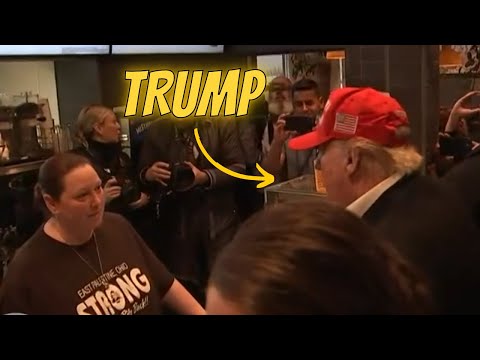You are currently viewing Trump Has Epic Moment as He Buys Meals for Ohio First Responders at Local McDonalds