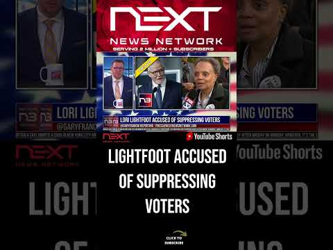 You are currently viewing Lori Lightfoot Accused Of Suppressing Voters #shorts