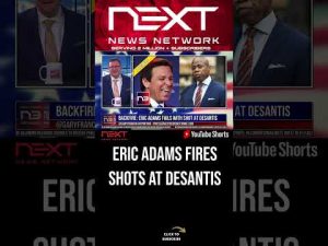 Read more about the article BACKFIRE: Eric Adams Fails With Shot At DeSantis #shorts