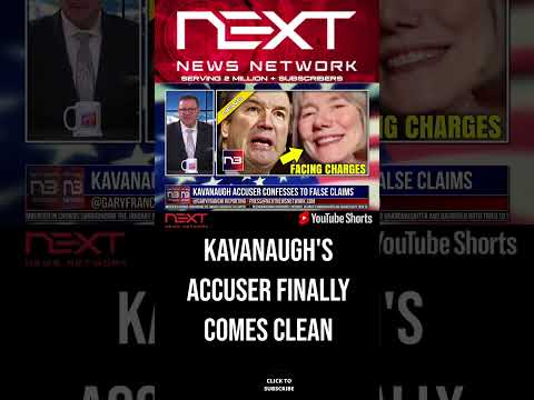 You are currently viewing Kavanaugh Accuser CONFESSES to False Claims #shorts