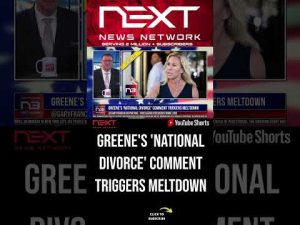 Read more about the article Greene’s ‘National Divorce’ Comment Triggers Meltdown #shorts
