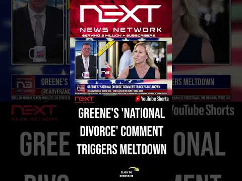 You are currently viewing Greene’s ‘National Divorce’ Comment Triggers Meltdown #shorts