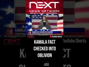 Read more about the article Kamala Fact Checked into OBLIVION #shorts