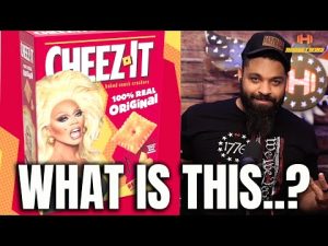 Read more about the article No Aunt Jemima But We Have Drag Queen RuPaul on Cheezit Box