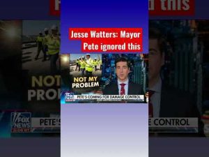 Read more about the article Jesse Watters WRECKS Mayor Pete’s damage control #shorts