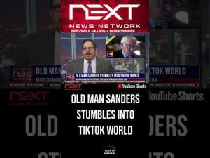 Read more about the article Old Man Sanders Stumbles into TikTok World #shorts