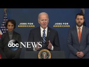 Read more about the article Biden comments on better-than-expected jobs report
