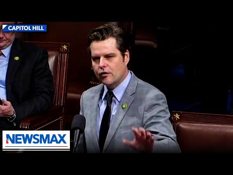 You are currently viewing BREAKING: Matt Gaetz rips ‘woketopians’ leading censorship charge, defends NEWSMAX against DirecTV