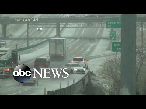 You are currently viewing Ice storm causes dangerous road conditions in South l GMA