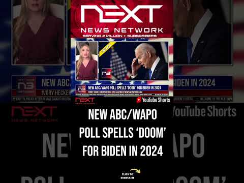 You are currently viewing New ABC/WaPo Poll Spells ‘DOOM’ for Biden in 2024 #shorts