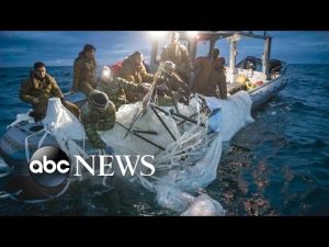 Read more about the article Navy captures photos of downed Chinese spy balloon l ABC News