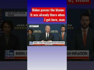 Read more about the article Biden plays the blame game #shorts