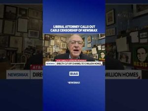Read more about the article Let the NEWSMAX viewers decide what should be censored: famed liberal attorney Alan Dershowitz