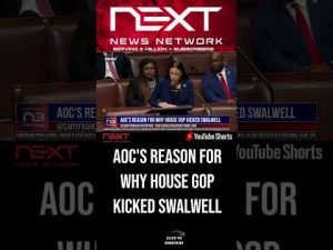 Read more about the article AOC’s Reason for Why House GOP Kicked Swalwell #shorts