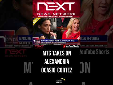 You are currently viewing Marjorie Taylor Greene Takes On Alexandria Ocasio-Cortez #shorts