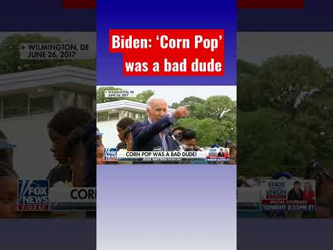 You are currently viewing Biden details how ‘Corn Pop’ tried to intimidate him #shorts