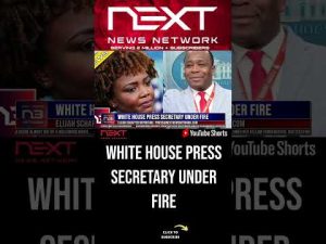 Read more about the article White House Press Secretary Under Fire #shorts