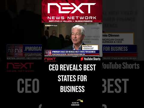 You are currently viewing JPMorgan Chase CEO Reveals Best States for Business #shorts