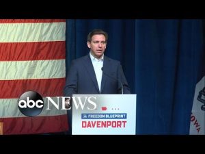 Read more about the article Ron DeSantis makes 1st trip to Iowa
