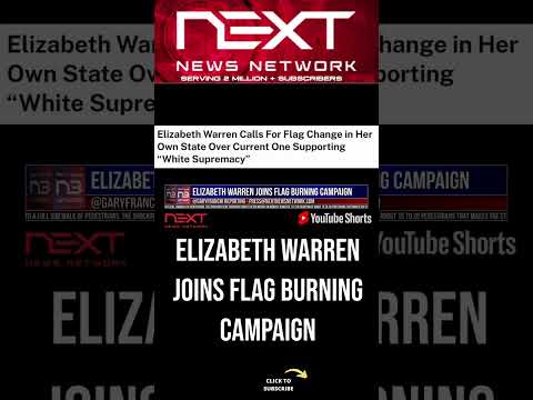 You are currently viewing Elizabeth Warren Joins Flag Burning Campaign #shorts