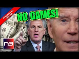 Read more about the article McCarthy Sends Biden Warning about His Outrageous Budget Proposal