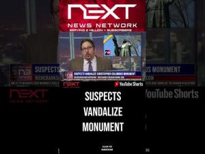 Read more about the article Suspects Vandalize Christopher Columbus Monument #shorts