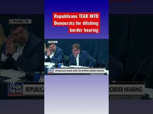 Read more about the article Watch GOP lawmakers blast Democrats for missing important hearing #shorts