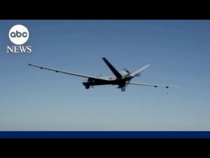 Read more about the article Footage shows Russian fighter dump fuel on and hit US drone: Pentagon