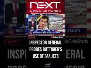 Read more about the article Inspector General Probes Buttigieg’s Use Of FAA Jets #shorts