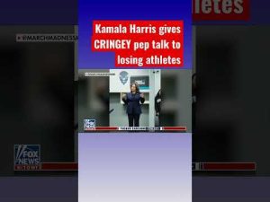 Read more about the article Kamala Harris consoles losing athletes like they are kids #shorts