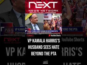 Read more about the article VP Kamala Harris’s Husband Sees Hate Beyond the PTA #shorts