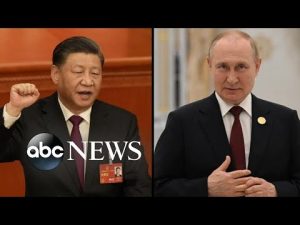 Read more about the article Chinese President Xi arrives in Moscow to meet with Russian President Putin l GMA
