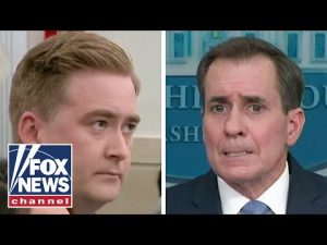 Read more about the article Peter Doocy challenges John Kirby: ‘Why did Biden let this happen?’