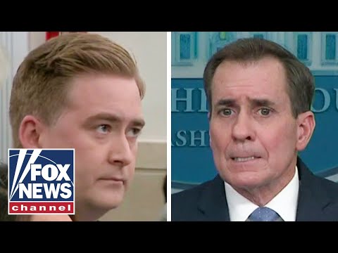 You are currently viewing Peter Doocy challenges John Kirby: ‘Why did Biden let this happen?’