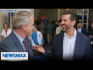 Read more about the article A Trump will never shy away from the Left’s battles, we fight: Donald Trump Jr. | John Bachman Now