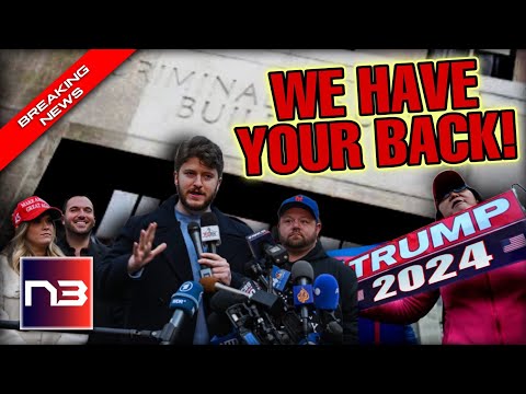 You are currently viewing ANSWERED THE CALL: Trump Supporters Show Up In NYC Ahead of Trump Arrest As Key Witness Dismantled